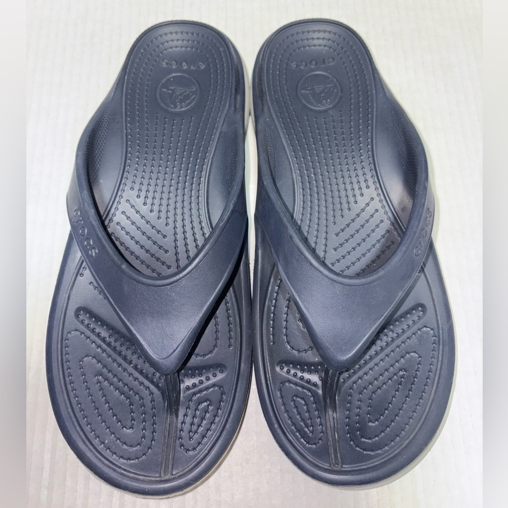 Navy Blue Crocs Classic II Flip Flops - Men’s Size 10/ Women’s Size 12